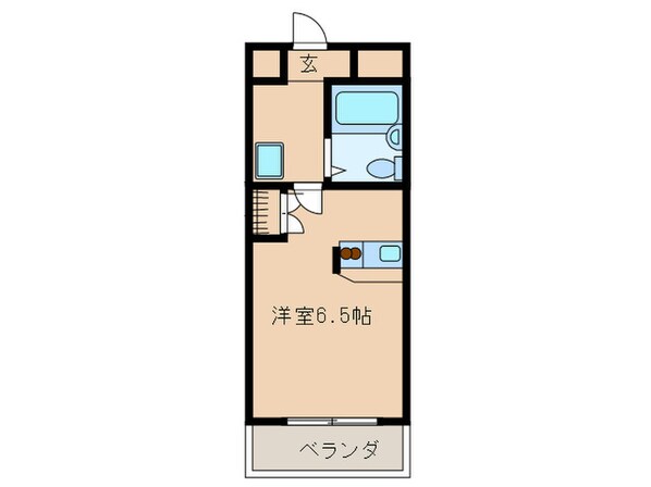 ﾜｺｰﾚｴﾚｶﾞﾝｽ鶴巻温泉第2の物件間取画像